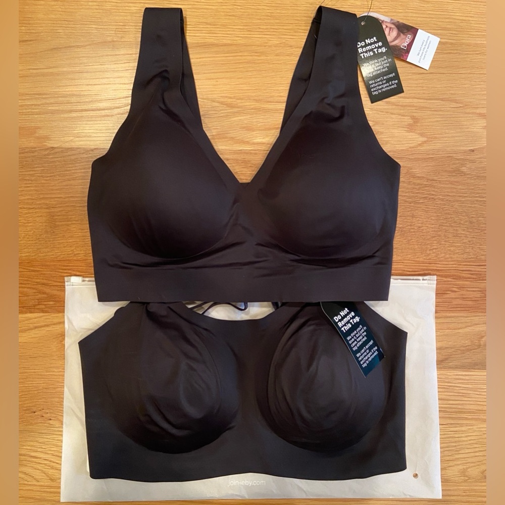 EBY Wireless Bras - set of two